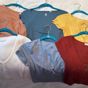 PacSun Cropped Shirts